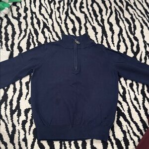 Burberry boy 1/4 zip sweater